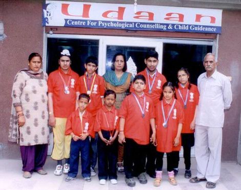 Children of Udaan special school participated in sports & games for the disabled children in Patiala on 15the and 16the march